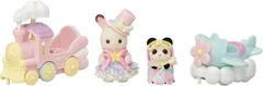 【新品】 エポック社 シルバニアファミリー Sylvanian -汽車・ひこうき Families STマーク認証 ドールハウス ゆうえんち コ-79 ｺ-79 おもちゃ