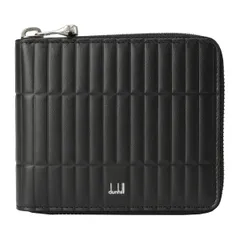 新品 ダンヒル dunhill 2つ折り財布 ローラガス ブラック
