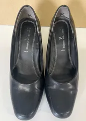 B-574　Romeo Valentino/ロメオバレンティノ　パンプス　スクエアトゥ　23cm　レディース