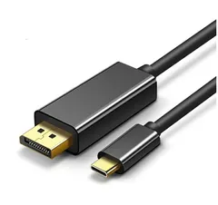 USB C DisplayPort 変換ケーブル1.8m 変換ケーブルType-C - DisplayPort ケーブル4K@60Hz DP1.4単方向伝送 ディスプレイポートケーブルThunderbolt 4/3 スマホ テレビ ノートパソコン タブレット