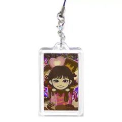 【中古】ストラップ(女性) 中島美央(Flower) プチキャラアクリルストラップ バレンタインデー2019 ver. EXILE TRIBE STATION オンラインカプセル