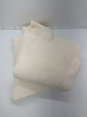 ◇ ⊇ emi+ ニット生地 ノースリーブワンピース タートルネックショートニット サイズ表記なし ベージュ レディース E  【1501230032438】