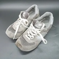 ◇ Θ NEW BALANCE ニューバランス スニーカー サイズ25.5 グレー メンズ E  【1503050022828】