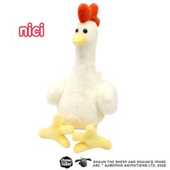 NICI ニキ ぬいぐるみ ひつじのショーン ニワトリ 20cm