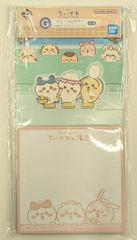 BANDAI SPIRITS 이치 반 쿠지 치이카와 뭔가 먼지 치이카와노유 G상 문구/(씻음) 메모장&스티커&메시지 카드 세트