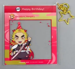 【中古】キーホルダー 煉獄杏寿郎 SNS風アクリルキーホルダー 「鬼滅の刃 ufotable Cafe/マチ★アソビCAFE 煉獄杏寿郎 誕生祭2023」