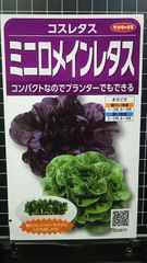 ミニ ロメイン レタス コスレタス 種 ３袋セット