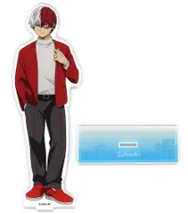 【中古】アクリルスタンド・アクリルパネル 轟焦凍 描き下ろし 記念撮影ver. BIGアクリルスタンド 「僕のヒーローアカデミア×RED° TOKYO TOWER」