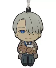 【中古】キーホルダー・マスコット(キャラクター) ヴィクトル・ニキフォロフ ラバーマスコット 「みんなのくじ ユーリ!!! on ICE」 G賞