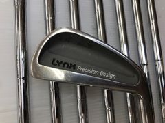 【即納】訳アリ　アイアンセット | ３I・４I・５I・７I・８I・９I・P・S（計８本） ※６I無し| 中古 | LYNX　リンクス　Precision　Designアイアンセット