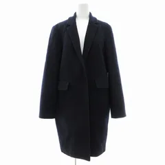 エムプルミエブラック　M-premier ロングコート　ウール　カシミヤ 繊維の宝石」カシミヤ100%のロングコート、この冬は艶やかな