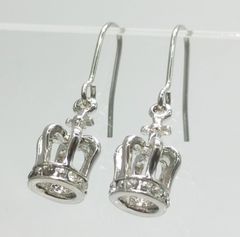 王冠 ピアス シルバー AUULLA jewelry 241272