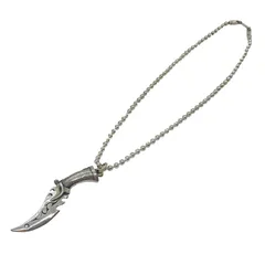 CRAZY PIG クレイジーピッグ BLADE RUNNER SWORD ブレードランナーソード ペンダント メンズ ボールチェーン付 送料無料 中古 IT1のサムネイル