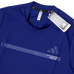 ○送料390円可能商品 アディダス ゴルフ ADIDAS GOLF 新品 メンズ 吸汗速乾 モックネック 半袖 シャツ 青 Mサイズ[HS8997-M]三 壱★QWER