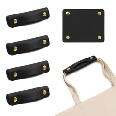 【特価セール】バッグ 持ち手 カバー 革 4枚組 バッグ持ち手カバー GreenGee かごバッグ トートバッグ ビジネスバッグ バッグハンドルカバー レザー 滑り止めグリップ付き トート バッグ カバー 持ち手 取っ手 革小物 男女兼用 メンズ レディース