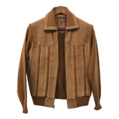 ALVIN JOSEF スエードレザー ジャケット ベージュ s2990-1.jpg