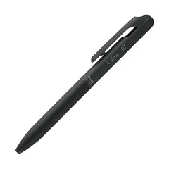 （まとめ）ぺんてる 単色ボールペン Calme(ポリシース仕様) 0.7mm 黒 (軸色：ブラック) XBXA107A-A 1本【×30セット】