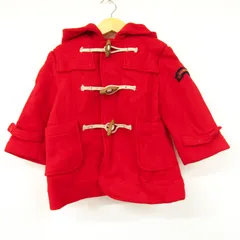 新品タグ付き】MIKIHOUSE ミキハウス ダッフルコート レッド 赤