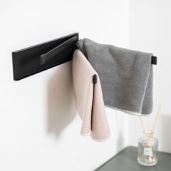 ふきん掛け マグネット 薄型 収納 布巾掛け キッチン タオル掛け ふきん ３連 ふきん干し 左右兼用 可動式 落下防止 キッチンクロス タオルハンガー コンパクト 乾燥 スリム おしゃれ passo-tlhg