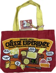 【並行輸入】TRADER JOE'S トレーダージョーズ トレジョ トートバッグ エコバッグ ECO BAG cheese チーズ