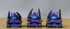 ＳＤガンダムフルカラーステージ36～ガルマ出撃す～ガンタンク (ガンダム THE ORIGIN)　3台セット