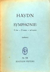 ハイドン 交響曲第100番 ト長調《軍隊》 (スタディスコア/ポケットスコア)輸入楽譜 Haydn Symphonie G major 'Militaire' ペータース社/Edition Peters 洋書