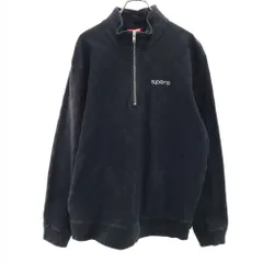 【美品】Supreme ベロアハーフジップスウェット 2025年最新】supremeハーフジップの人気アイテム - メルカリ
