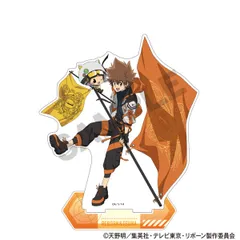 家庭教師ヒットマンREBORN！ アクリルスタンド リボーン&沢田綱吉 フラッグ リボーン かてきょー 新品 未開封品 正規品 【クラックス】