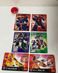 【トランスフォーマー】TAKARA&マクドナルドカードセット