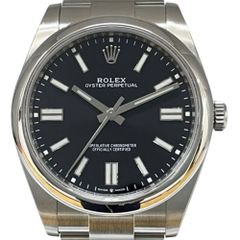 ROLEX ロレックス 腕時計 オイスター パーペチュアル 41 Ref.124300 ブラックダイアル 黒 自動巻き OYSTER PERPETUALのサムネイル