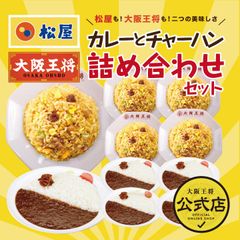 <松屋×大阪王将>カレーとチャーハン詰め合わせセット