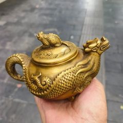 浮彫り 龍鳳碗 銅碗 装飾品 工芸品 置物 - メルカリ