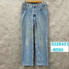 POLO JEANS CO. ライトブルー ジップフライ デニムパンツ ジーンズ 10×31 実寸W30in RN67437 古着 S220421-N594