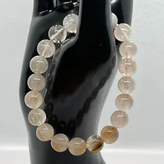 ⬛︎ ラビットヘアルチル　ブレスレット 約9.5ミリ