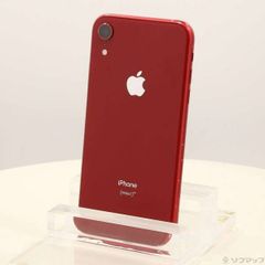 〔中古品〕iPhoneXR 64GB プロダクトレッド MT062J／A SIMフリー【258】