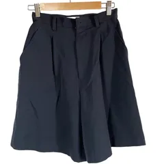 未使用　Haatイッセイミヤケキュロット　ハーフパンツ　ブルー　サイズ2 シルク 未使用 Haatイッセイミヤケキュロット ハーフパンツ ブルー