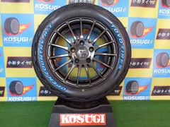 新品未使用　フリード　15インチ　オープンカントリーH/TII　4本セット　185/65R15　ホワイトレター　6J-15　エンケイ　CDF1
