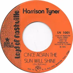 米7” Harrison Tyner Once Again The Sun Will Shine LN1001 Loyd Of Nashville /00080