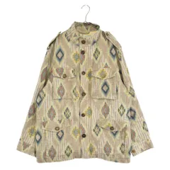 ETRO (エトロ) 20SS Sahariana Saharan Jacket ジオメトリック柄サファリジャケット M-65 フィールドジャケット ネイティブ柄のサムネイル