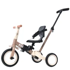 新品　子供用自転車　三輪車　キッズバイク　多機能　ミルクティー Amazon.co.jp: XJD 3 in 1 子ども用三輪車 子供 幼児用 こども