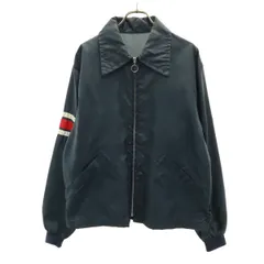 70s ヴィンテージ レーサージャケット ジャケット ネイビー TALONジップ メンズ 古着