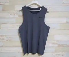 新品 NIKE ナイキ メンズ　Dri-FIT タンクトップ　ハイバース タンクトップ　グレー　速乾 ジム　トレーニング　ヨガ　グレー