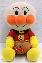 [NI] アンパンマン　メガジャンボ　のりもの　小物入れ　ぬいぐるみ　プライズ景品　セガ
