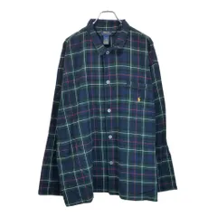 Polo by Ralph Lauren ポロ ラルフローレン パジャマシャツ タータンチェック マルチカラー(メンズ XL)中古 古着 U9405