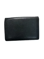 ポーター 黒 レザー 名刺入れ　未使用品 PORTER 黒 レザー 名刺入れ - メルカリ