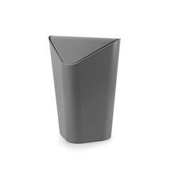 【umbra】 ゴミ箱 コーナーカン チャコール 5L ふた付き 角型 ペール ダストボックス 1