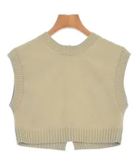 【値下げ】AURALEE オーラリー　リブコットンニットベスト AURALEE DRY COTTON KNIT VEST / SELVEDGE LIGHT DENIM WIDE