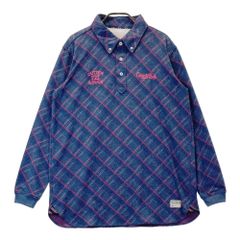 サイズ：L FILA GOLF フィラゴルフ  ジップパーカー アーガイル ハート チェック柄 グレー系 [240101437520] ゴルフウェア レディース ストスト FILA GOLF フィラゴルフ ジップパーカー アーガイル×ハート 長袖