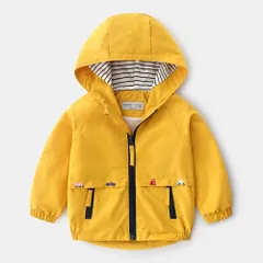 ☆ イエロー ☆ 90cm ☆ 子供服 パーカー 長袖 春 秋 かわいい khdz2652 パーカー 子供服 キッズ 男の子 男 ジャケット アウター おしゃれ 長袖 女の子 女 裏メッシュ 軽い マウンテンパーカー ウインドブレーカー こども ボーイズ