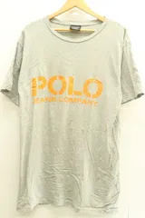 【中古】 POLO JEANS CO. メンズTシャツ L Tシャツ POLO JEANS CO. L グレー 灰 プリント